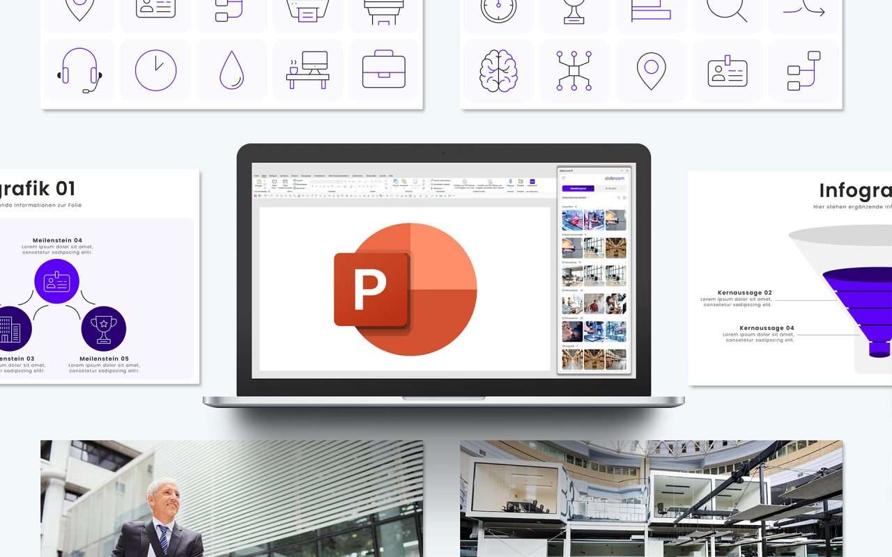 slideroom | Für Präsentationen optimiert: Bilder, Icons und Grafiken ...